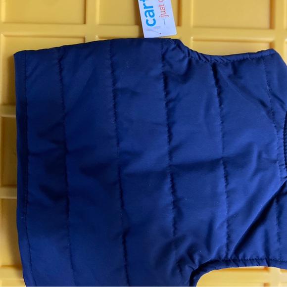 Carter's Blue Quilted Vest - Picture 1 of 2